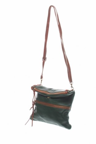 Γυναικεία τσάντα, Χρώμα Πράσινο, Γνήσιο δέρμα, Τιμή 34,64 €