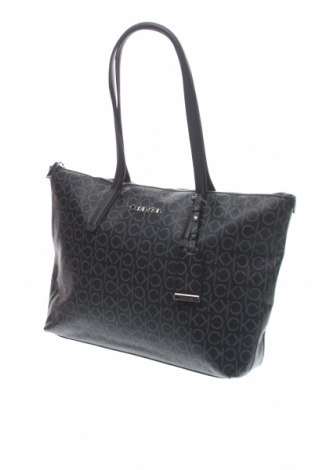 Γυναικεία τσάντα Calvin Klein, Χρώμα Μαύρο, Δερματίνη, Τιμή 57,55 €