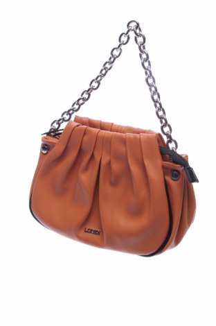 Γυναικεία τσάντα L.Credi, Χρώμα Καφέ, Δερματίνη, Τιμή 42,06 €