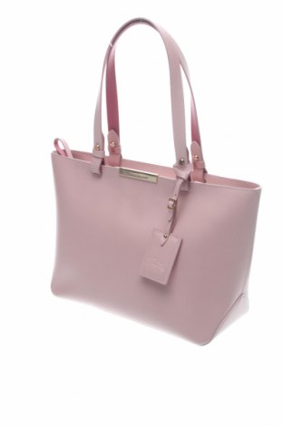 Дамска чанта Longchamp, Цвят Розов, Естествена кожа, Цена 278,70 лв.