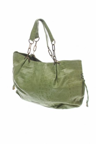 Дамска чанта Oroton, Цвят Зелен, Естествена кожа, Цена 181,00 лв.