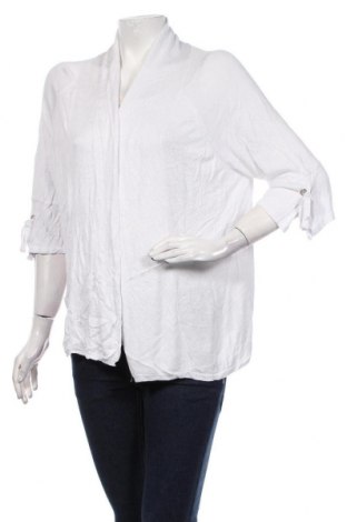 Γυναικεία ζακέτα Rockmans, Μέγεθος XL, Χρώμα Λευκό, Τιμή 11,47 €