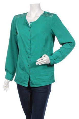 Дамска риза, Размер M, Цвят Зелен, Цена 35,00 лв.