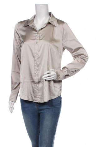 Γυναικείο πουκάμισο H&M, Μέγεθος M, Χρώμα Γκρί, 97% πολυεστέρας, 3% ελαστάνη, Τιμή 23,51 €
