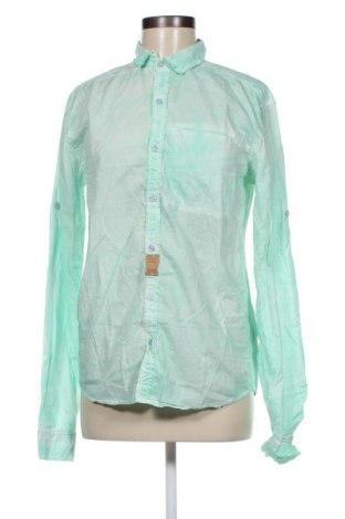 Γυναικείο πουκάμισο Khujo, Μέγεθος M, Χρώμα Πράσινο, Τιμή 8,60 €