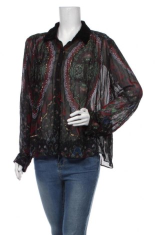 Γυναικείο πουκάμισο Zara, Μέγεθος L, Χρώμα Πολύχρωμο, Πολυεστέρας, Τιμή 23,51 €