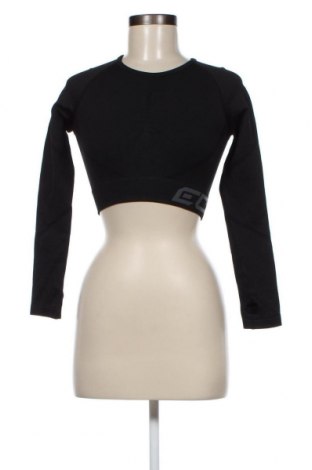 Дамска спортна блуза Arise, Размер S, Цвят Черен, 56% полиамид, 41% полиестер, 3% еластан, Цена 24,70 лв.