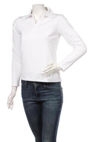 Дамска спортна блуза Nike, Размер XS, Цвят Бял, 92% полиестер, 8% еластан, Цена 45,05 лв.