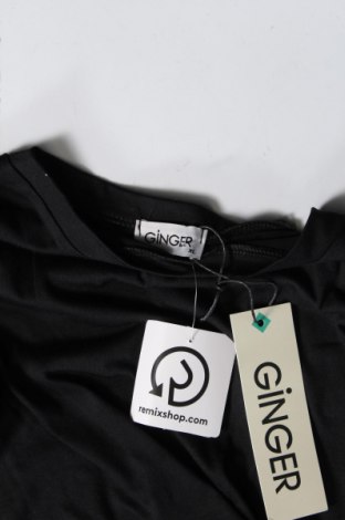 Γυναικείο t-shirt Ginger, Μέγεθος XL, Χρώμα Μαύρο, Βαμβάκι, Τιμή 8,76 €