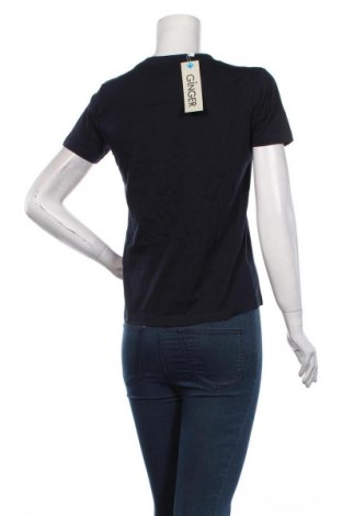 Γυναικείο t-shirt Ginger, Μέγεθος S, Χρώμα Μπλέ, Βαμβάκι, Τιμή 8,76 €
