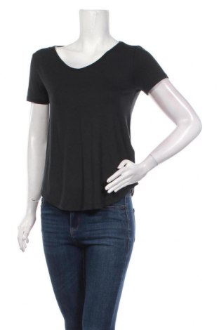 Γυναικείο t-shirt Hollister, Μέγεθος XS, Χρώμα Μαύρο, 95% βισκόζη, 5% ελαστάνη, Τιμή 8,84 €
