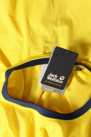 Γυναικείο t-shirt Jack Wolfskin, Μέγεθος XL, Χρώμα Κίτρινο, 60% βαμβάκι, 40% πολυεστέρας, Τιμή 16,29 €