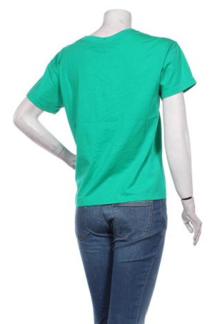 Γυναικείο t-shirt Khujo, Μέγεθος S, Χρώμα Πράσινο, Μοχαίρ, Τιμή 20,36 €