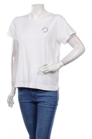 Γυναικείο t-shirt Moves by Minimum, Μέγεθος S, Χρώμα Λευκό, Βαμβάκι, Τιμή 20,36 €