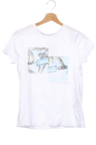 Дамска тениска Noisy May, Размер XS, Цвят Бял, Памук, Цена 20,67 лв.