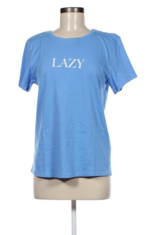 Γυναικείο t-shirt ONLY, Μέγεθος L, Χρώμα Μπλέ, Βαμβάκι, Τιμή 14,23 €