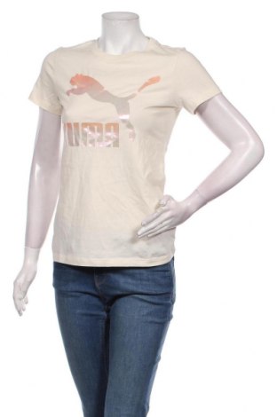 Dámské tričko PUMA, Velikost XS, Barva Béžová, 80% bavlna, 20% polyester, Cena  590,00 Kč