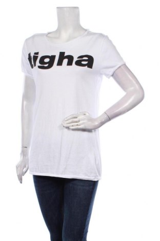 Γυναικείο t-shirt Tigha, Μέγεθος S, Χρώμα Λευκό, Βαμβάκι, Τιμή 28,10 €