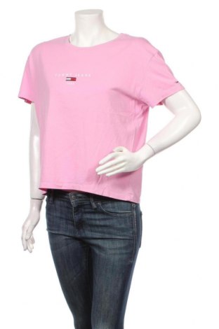 Γυναικείο t-shirt Tommy Hilfiger, Μέγεθος M, Χρώμα Ρόζ , Τιμή 32,16 €