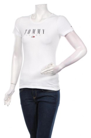 Γυναικείο t-shirt Tommy Hilfiger, Μέγεθος XS, Χρώμα Λευκό, 60% βαμβάκι, 40% πολυεστέρας, Τιμή 32,16 €