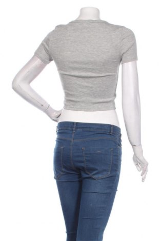 Γυναικείο t-shirt Topshop, Μέγεθος S, Χρώμα Γκρί, 91% βαμβάκι, 9% πολυεστέρας, Τιμή 11,86 €