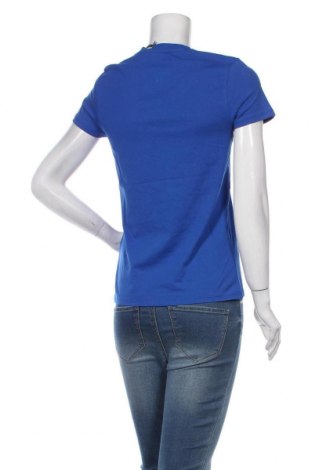 Γυναικείο t-shirt Zwolf by Khujo, Μέγεθος S, Χρώμα Μπλέ, Βαμβάκι, Τιμή 17,78 €