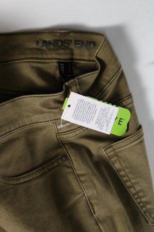 Дамски дънки Lands' End, Размер XS, Цвят Зелен, Цена 27,65 лв.