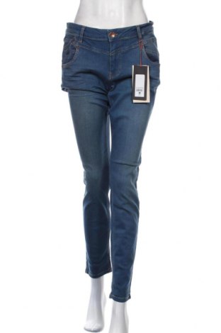 Дамски дънки Pulz Jeans, Размер XL, Цвят Син, Цена 59,15 лв.