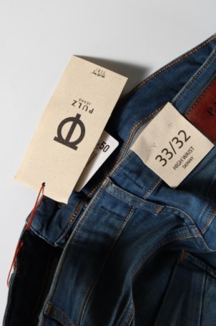 Дамски дънки Pulz Jeans, Размер XL, Цвят Син, Цена 59,15 лв.