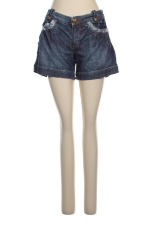Дамски къс панталон Armani Exchange, Размер S, Цвят Син, Памук, Цена 78,00 лв.