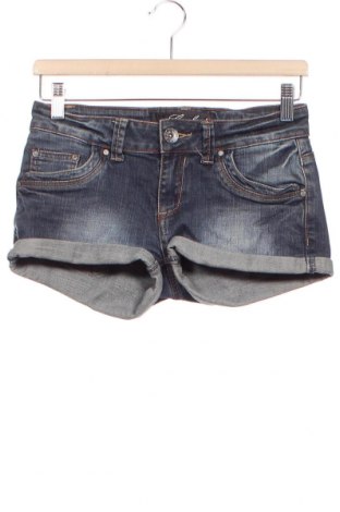 Дамски къс панталон CoolCat, Размер XS, Цвят Син, 97% памук, 3% еластан, Цена 38,00 лв.