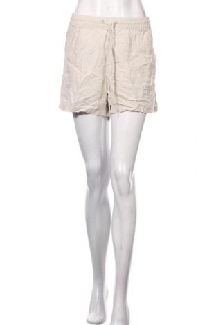 Pantaloni scurți de femei H&M, Mărime XL, Culoare Bej, In, Preț 125,00 Lei