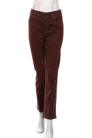 Дамски панталон Angels, Размер L, Цвят Кафяв, 98% памук, 2% еластан, Цена 41,00 лв.
