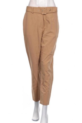 Дамски панталон Atmos & Here, Размер M, Цвят Кафяв, 97% полиестер, 3% еластан, Цена 39,90 лв.