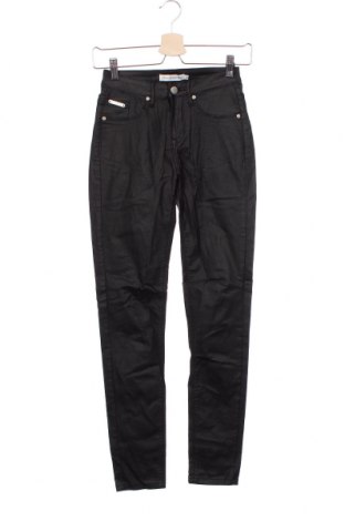 Дамски панталон Atmos & Here, Размер XS, Цвят Черен, 98% памук, 2% еластан, Цена 42,75 лв.