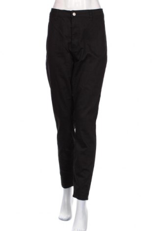 Дамски панталон Atmos & Here, Размер L, Цвят Черен, 65% памук, 33% полиестер, 2% еластан, Цена 45,00 лв.