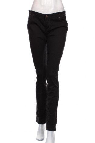 Pantaloni de femei Camaieu, Mărime M, Culoare Negru, 98% bumbac, 2% elastan, Preț 134,87 Lei