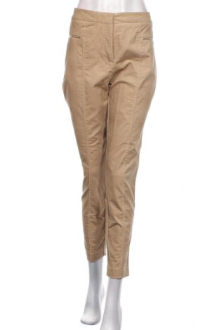 Дамски панталон Cortefiel, Размер XL, Цвят Бежов, 97% памук, 3% еластан, Цена 46,87 лв.