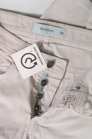 Ανδρικό παντελόνι Siviglia, Μέγεθος S, Χρώμα Γκρί, Τιμή 37,11 €