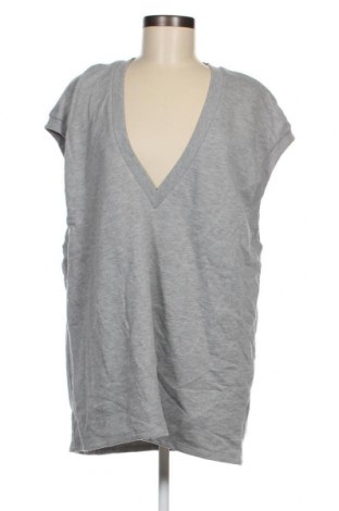 Γυναικείο αμάνικο μπλουζάκι Bershka, Μέγεθος S, Χρώμα Γκρί, 60% πολυεστέρας, 40% βαμβάκι, Τιμή 14,23 €