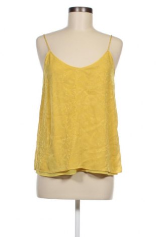 Γυναικείο αμάνικο μπλουζάκι Mango, Μέγεθος S, Χρώμα Κίτρινο, Τιμή 14,23 €