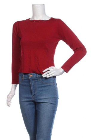 Дамски пуловер Anna, Размер S, Цвят Червен, Цена 28,80 лв.