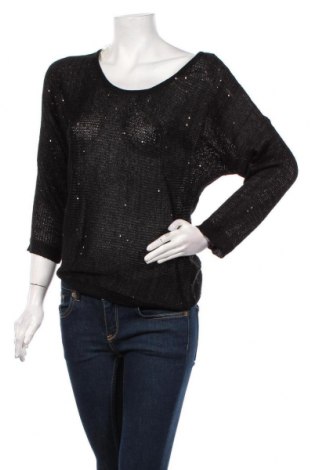 Γυναικείο πουλόβερ Caroline K Morgan, Μέγεθος M, Χρώμα Μαύρο, Τιμή 4,23 €