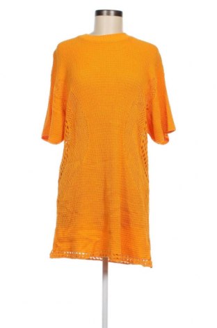 Дамски пуловер H&M, Размер L, Цвят Оранжев, Памук, Цена 32,00 лв.