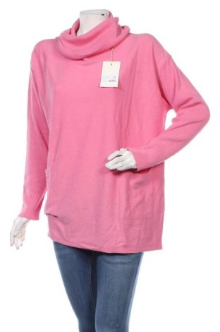 Дамски пуловер Marcel Ostertag, Размер M, Цвят Розов, 65% вискоза, 30% полиамид, 5% вълна, Цена 90,65 лв.