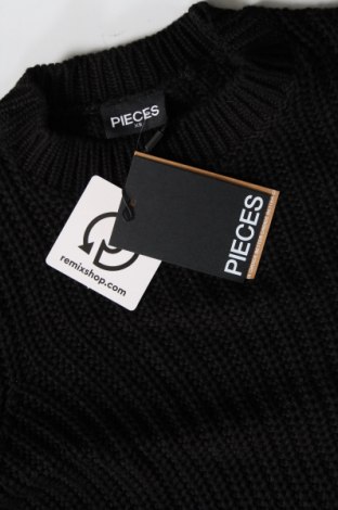 Дамски пуловер Pieces, Размер XS, Цвят Черен, Цена 4,74 лв.