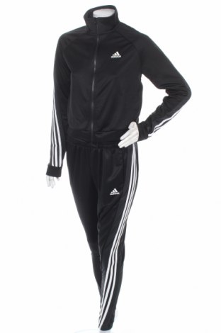 Γυναικείο αθλητικό σετ Adidas, Μέγεθος M, Χρώμα Μαύρο, Πολυεστέρας, Τιμή 67,73 €