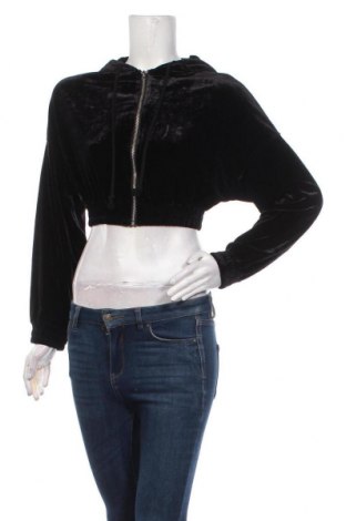 Γυναικείο φούτερ H&M Divided, Μέγεθος XS, Χρώμα Μαύρο, 95% πολυεστέρας, 5% ελαστάνη, Τιμή 25,36 €