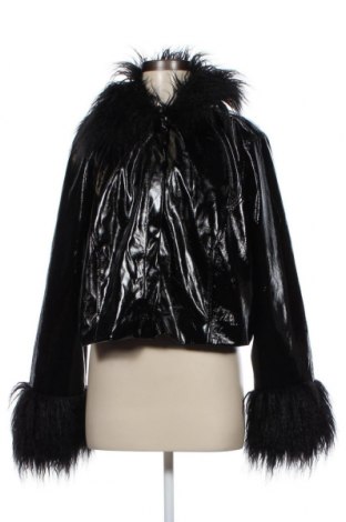 Dámska kožená bunda  H&M Divided, Veľkosť XL, Farba Čierna, Eko koža , Cena  36,29 €