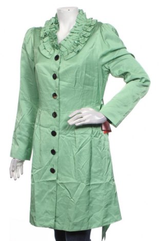 Дамско палто Alannah Hill, Размер M, Цвят Зелен, 65% вискоза, 35% памук, Цена 60,80 лв.